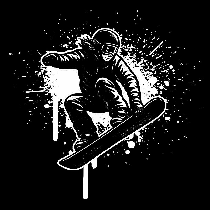 Snowboard Fans aufgepasst schlichtes Statement