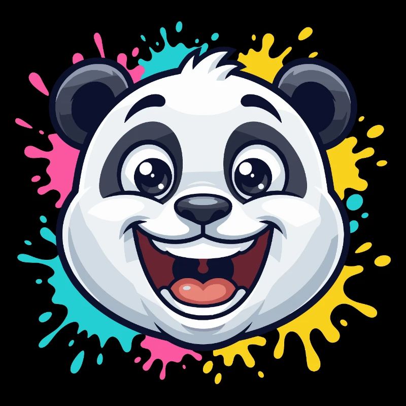 Panda Splash Color World