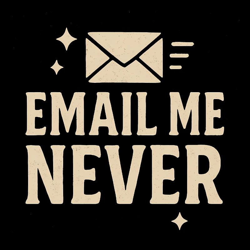 Humorvolle E-Mail Nie Design, Mitarbeiter