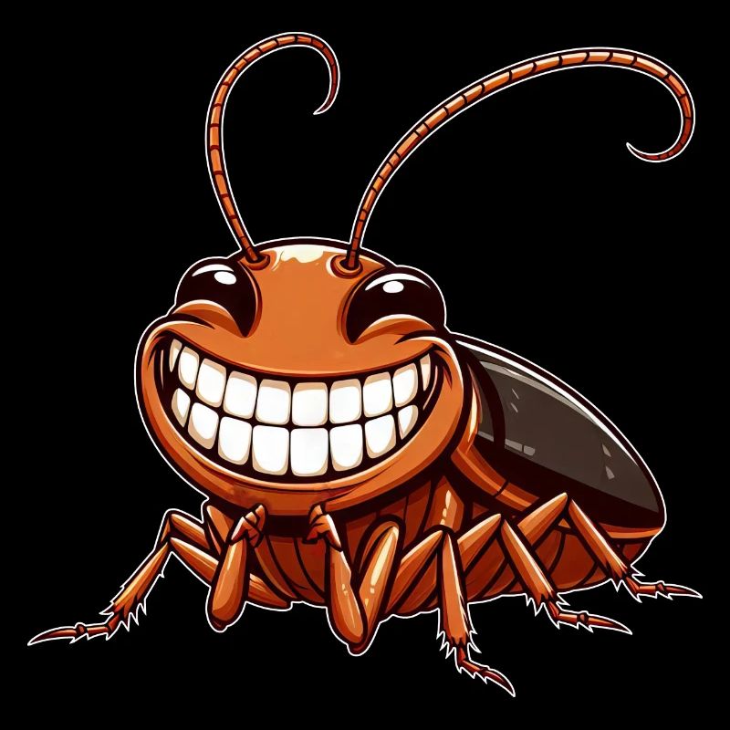Cute Cockroach Cockroach Comic Cartoon