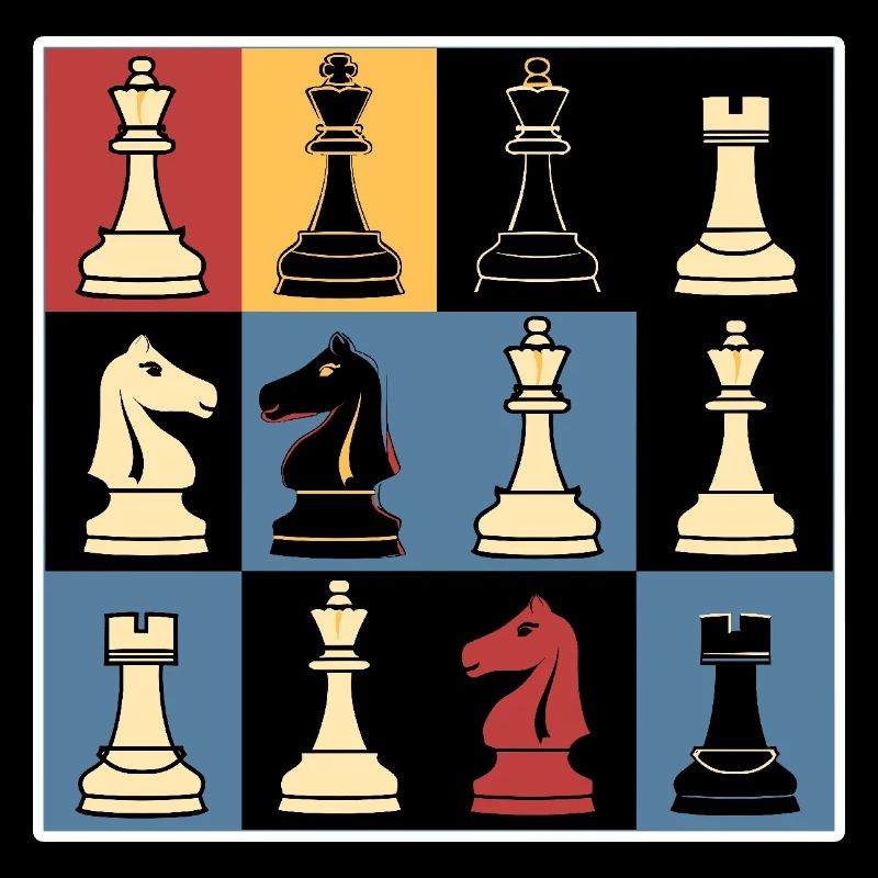 Graphiques de pièces d’échecs