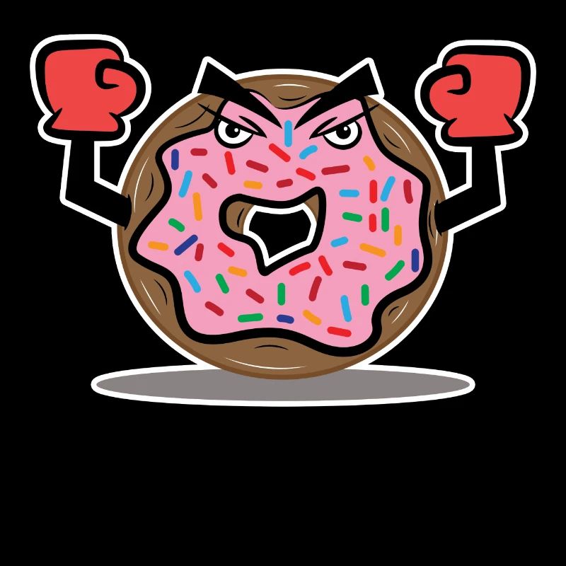 Delicious Donut Sweets Baking Snack Dessert