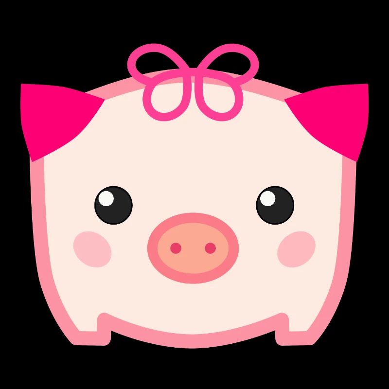 Cochon mignon Kawaii