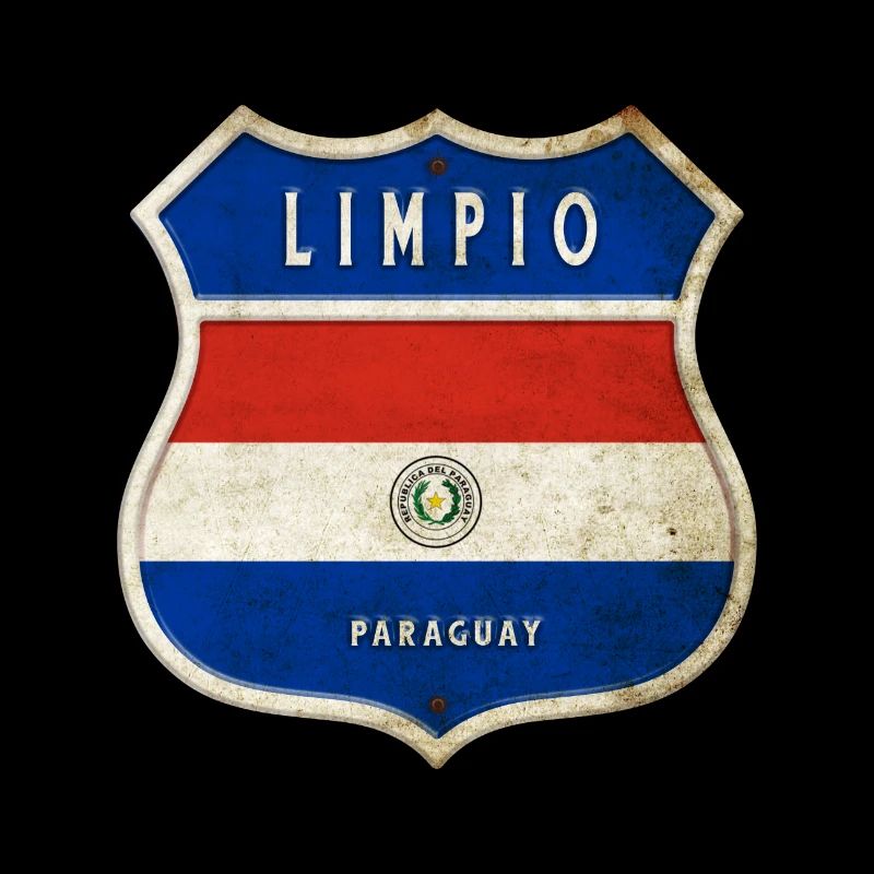 Design du drapeau du Limpio Paraguay