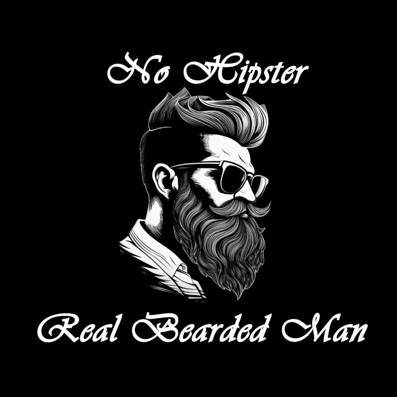 no Hipster weiß