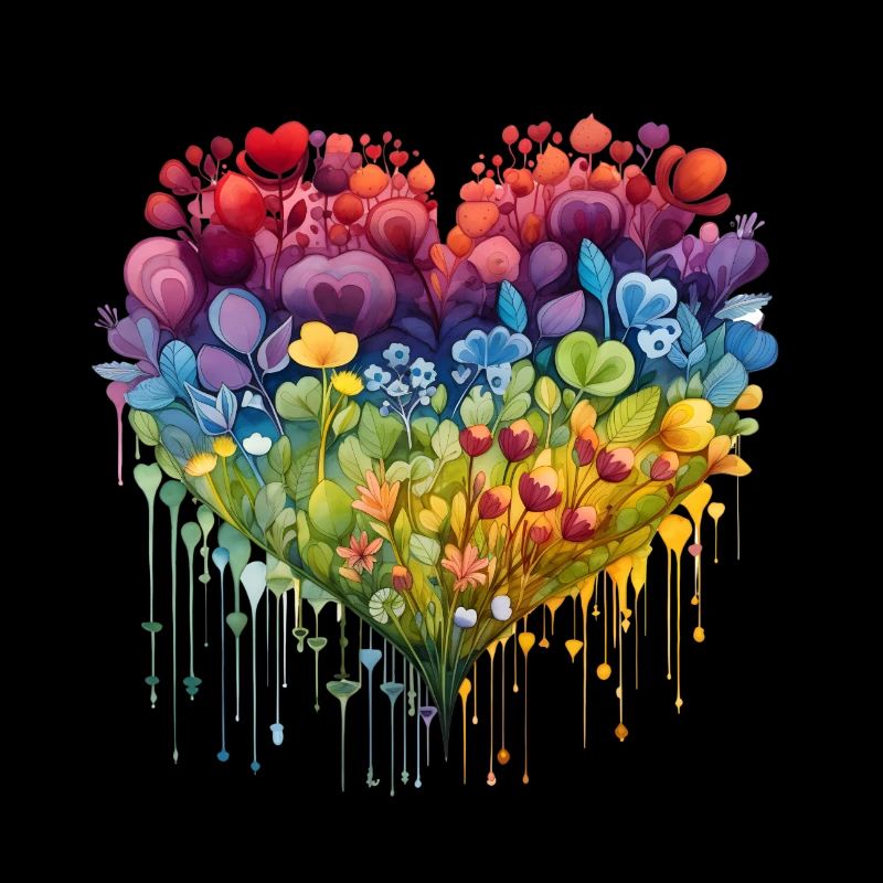 Cœur de fleur