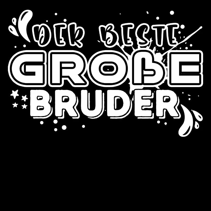 Bruderherz Statement Bro Stolzer Großer Bruder