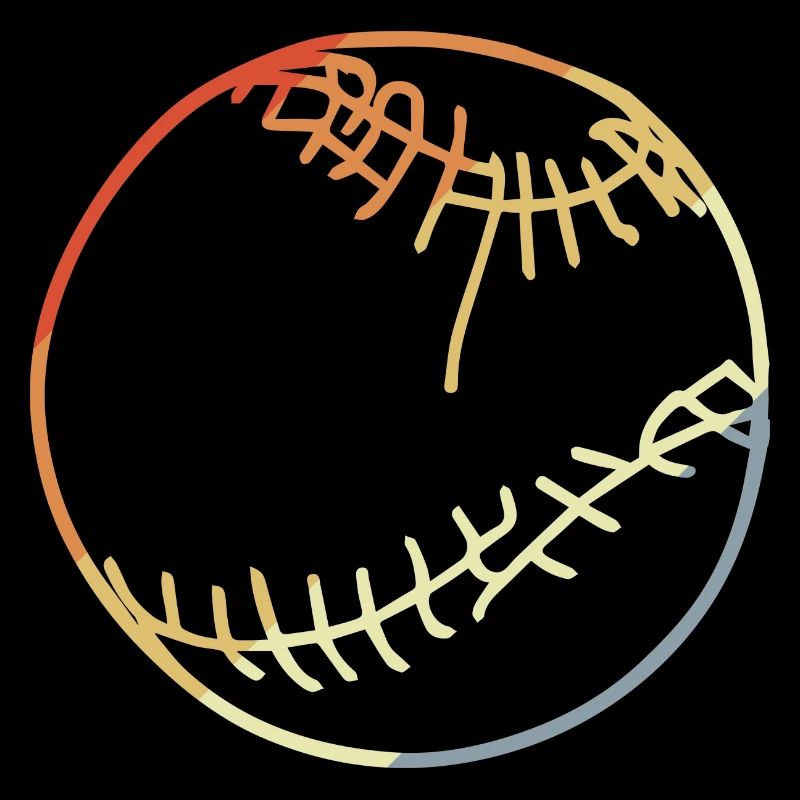 Dessin de balle de baseball