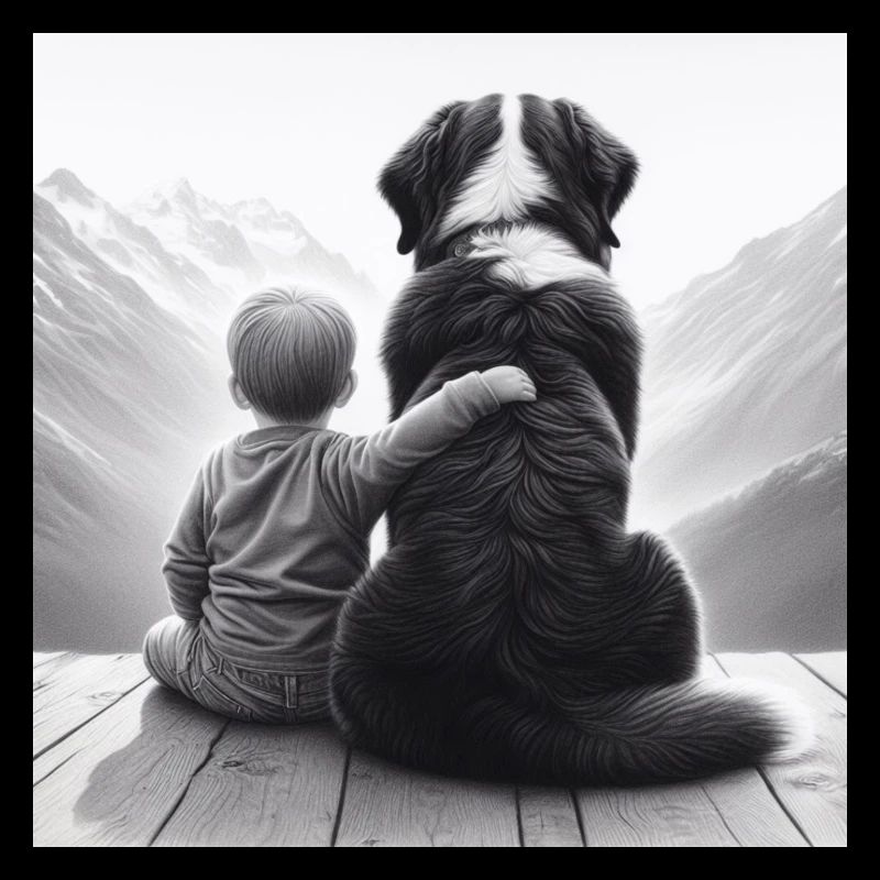 Bernese mountain dog