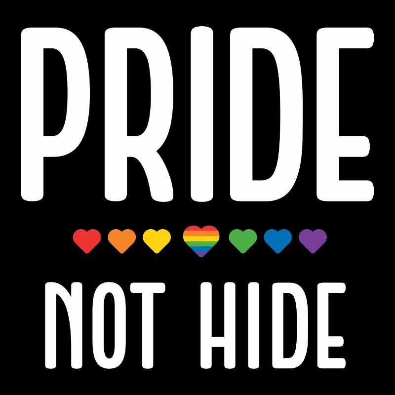 Mois de la fierté LGBT - Pride, not hide