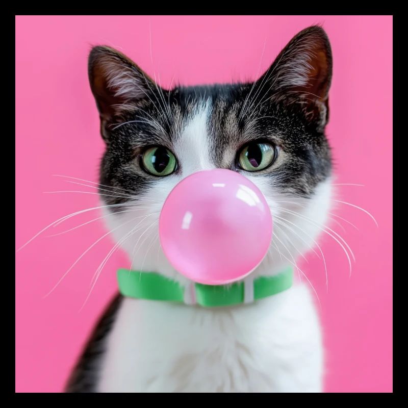 Bubblegum Cat : Mignon et coquin