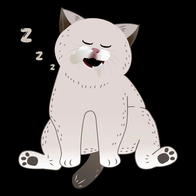 chat endormi