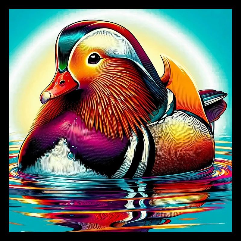 Mandarin duck