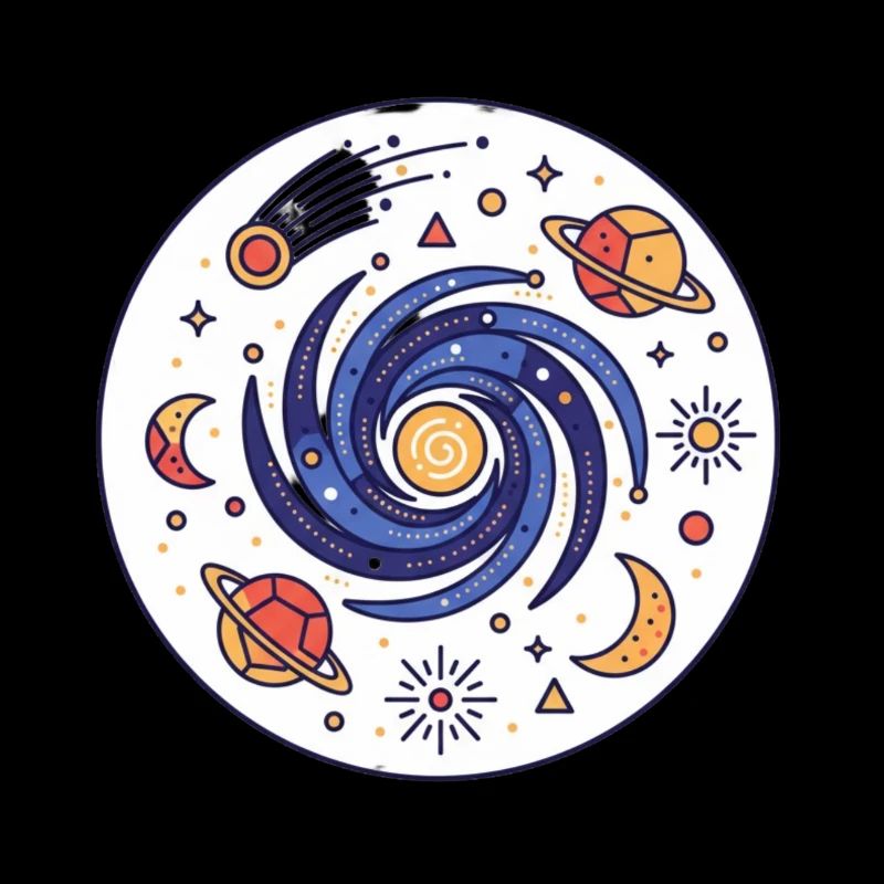 Galaxie du vortex cosmique
