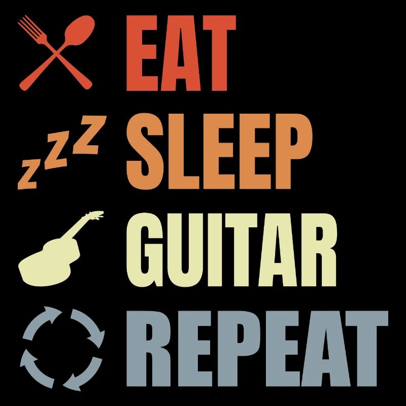 Eat Sleep Guitar Repeat