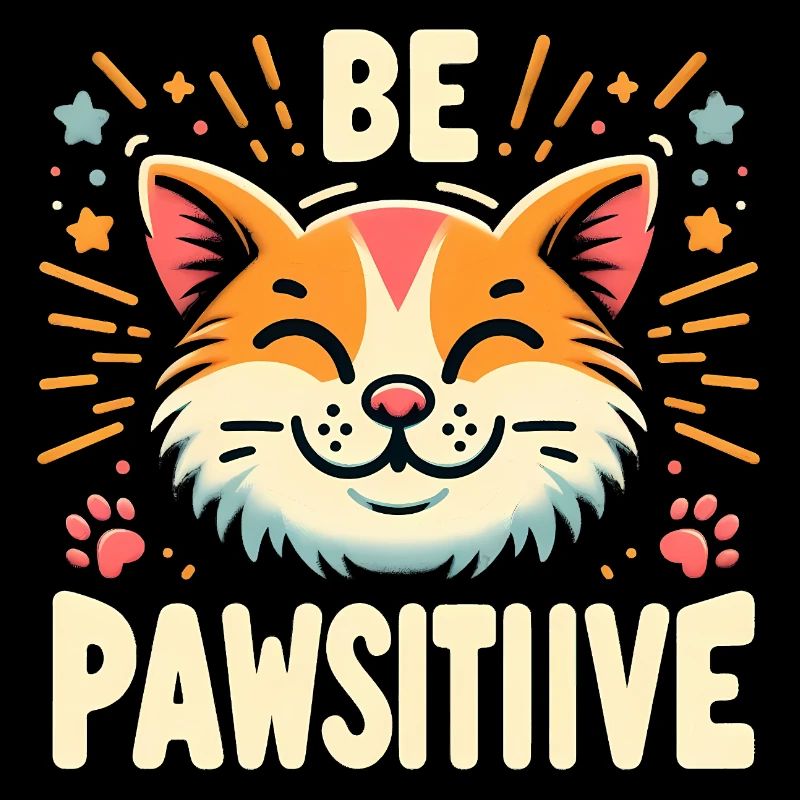 Être patte chat mignon