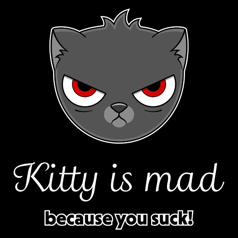 chat offensé