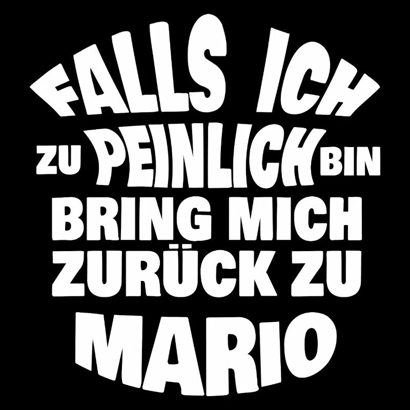 Drôle Mario citation design