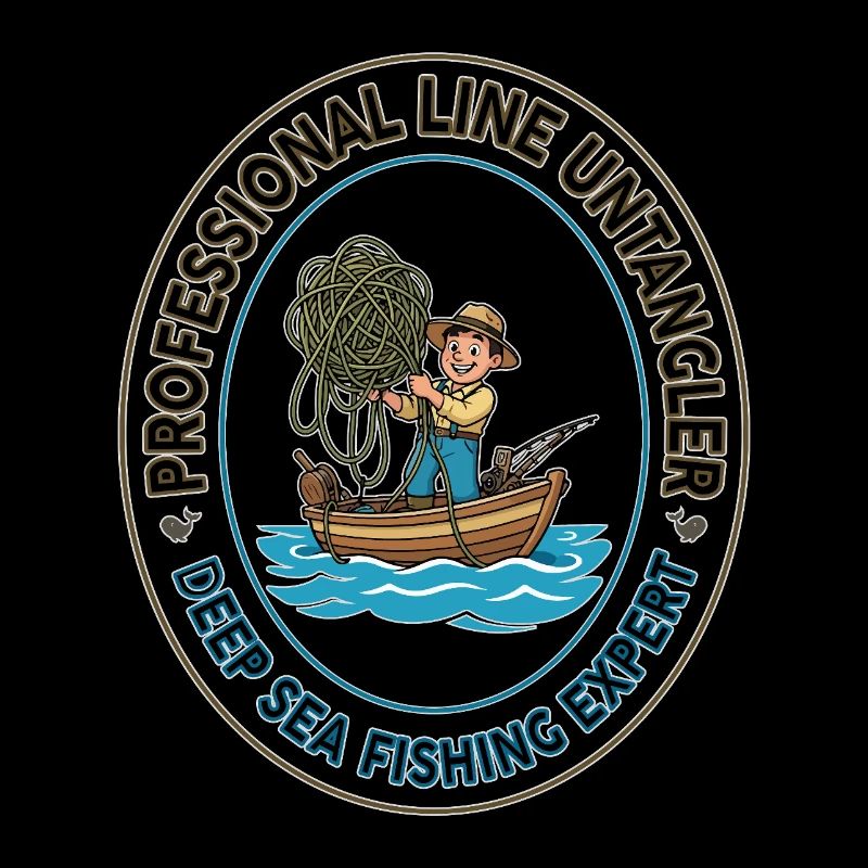 Deep Sea Line Unangler Patch