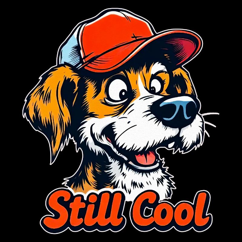 Still Cool Cartoon Dog
