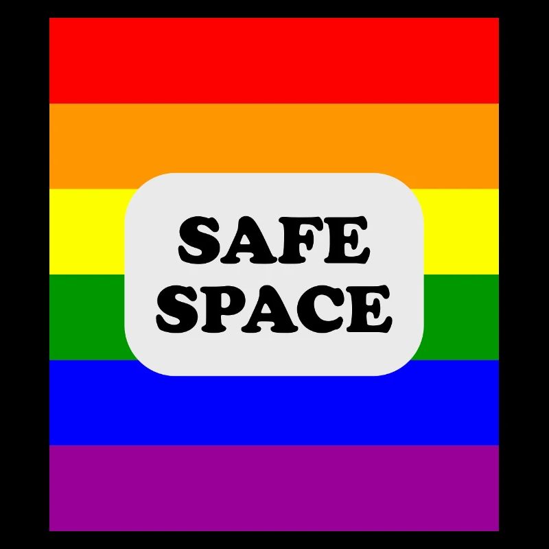LGBT-Safe-Space-Regenbogenflagge