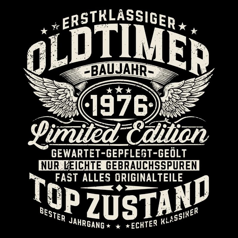 1976 Oldtimer 50. Geburtstag Geschenk Retro 