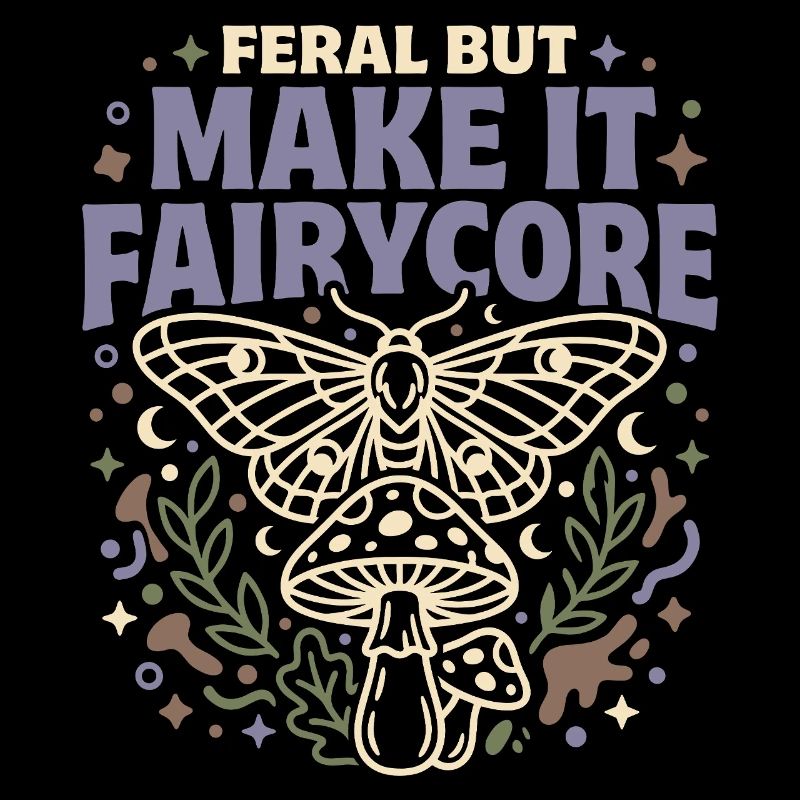 Fairycore Fae Feenwald Pilz Fee Geschenk
