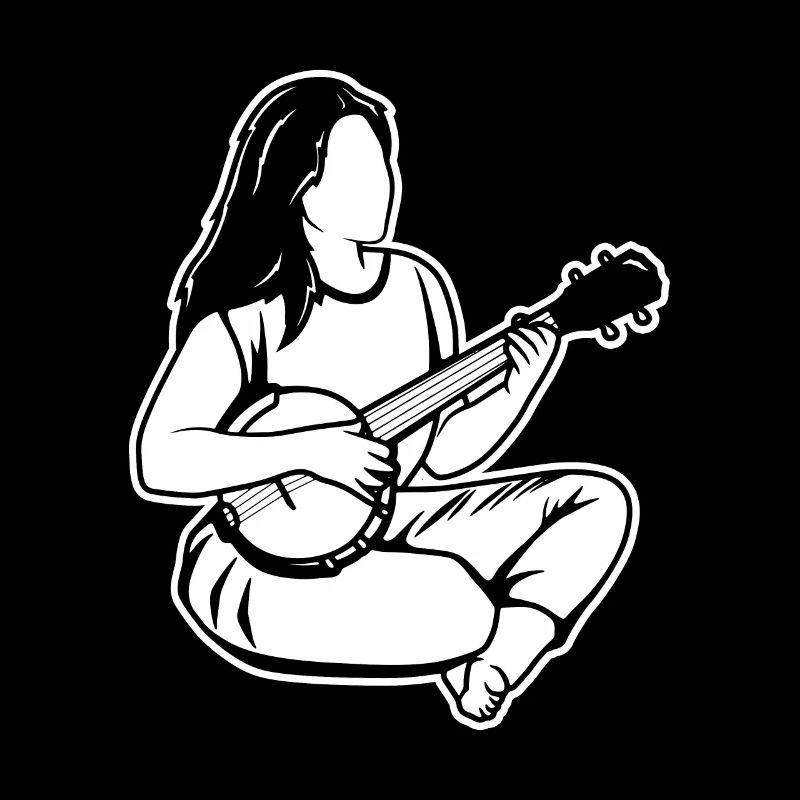 Banjo Mädchen