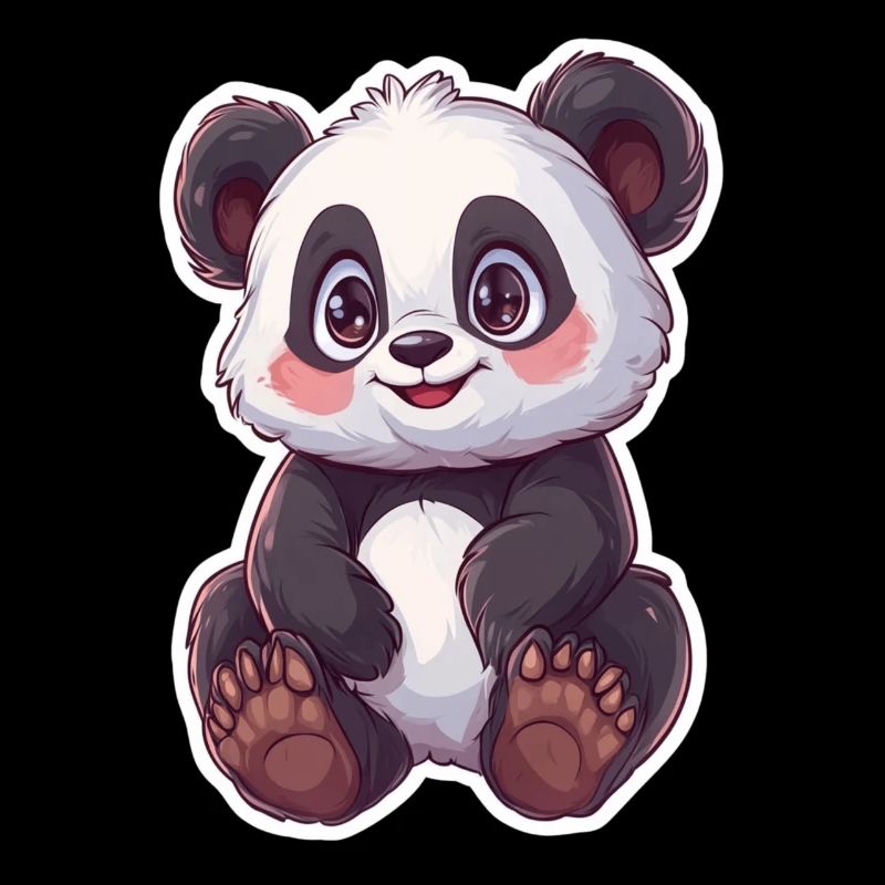 Ours panda mignon