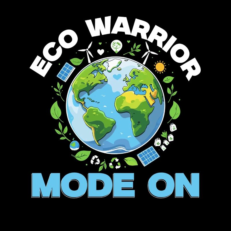 Environmentalist Eco Warrior Mode On