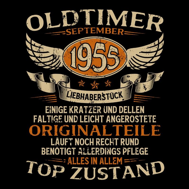 77. Geburtstag Geschenk Oldtimer September 1955