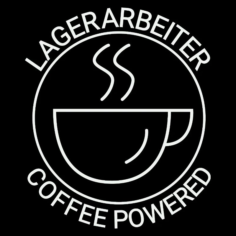 Employé d’entrepôt alimenté par le café
