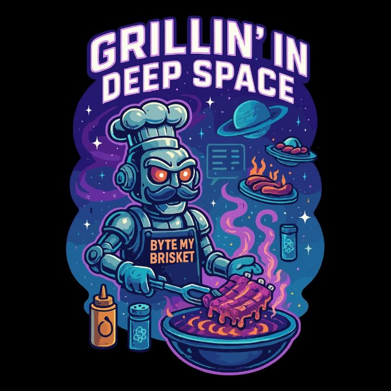 Griller dans l’espace lointain avec Byte My Brisket