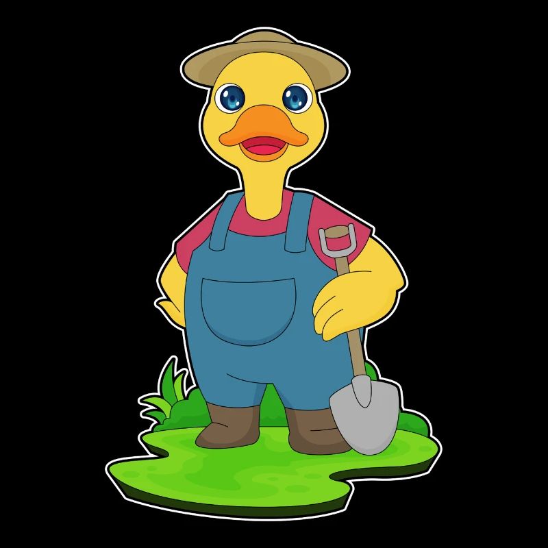 Pelle d’éleveur de canards