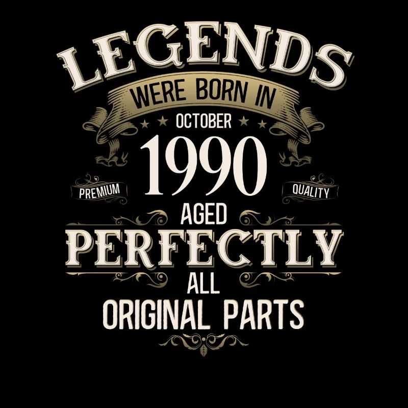 35th Birthday Legend October 1990