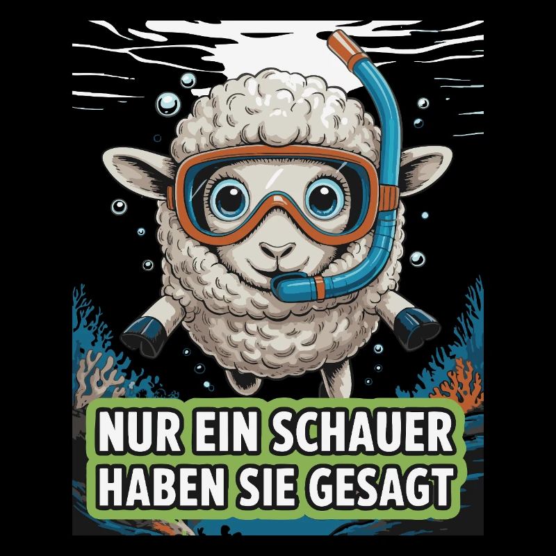 Nur ein Schauer – Lustiges Schaf Design