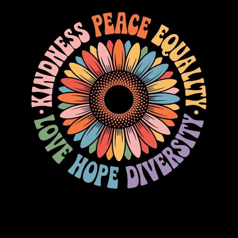 Kindness Peace Equality Love Hope Diversity