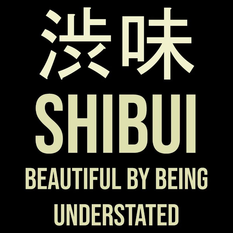 Shibui Schlanker Minimalismus