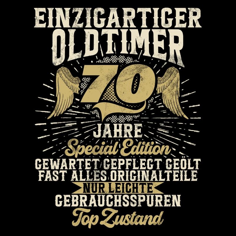 70 Jahre Einzigartiges Klassisches 70.Geburtstag