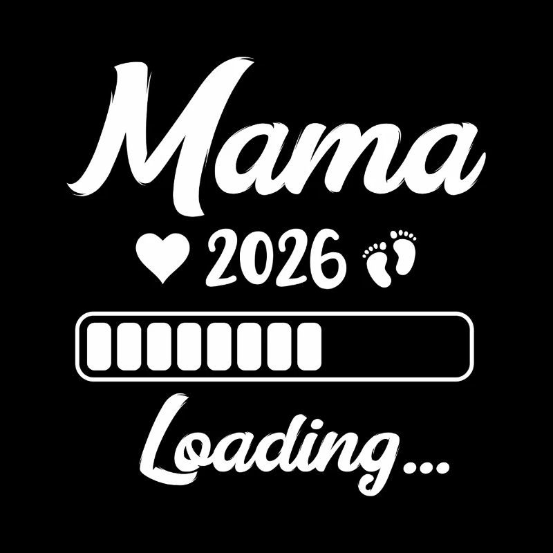 Mama 2026 Loading Schwangerschaftsankündigung 