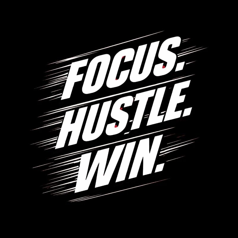 Focus Hustle Win-Grafik