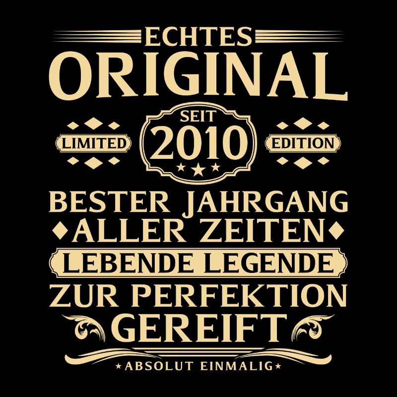 16. Geburtstag Echtes Original seit 2010