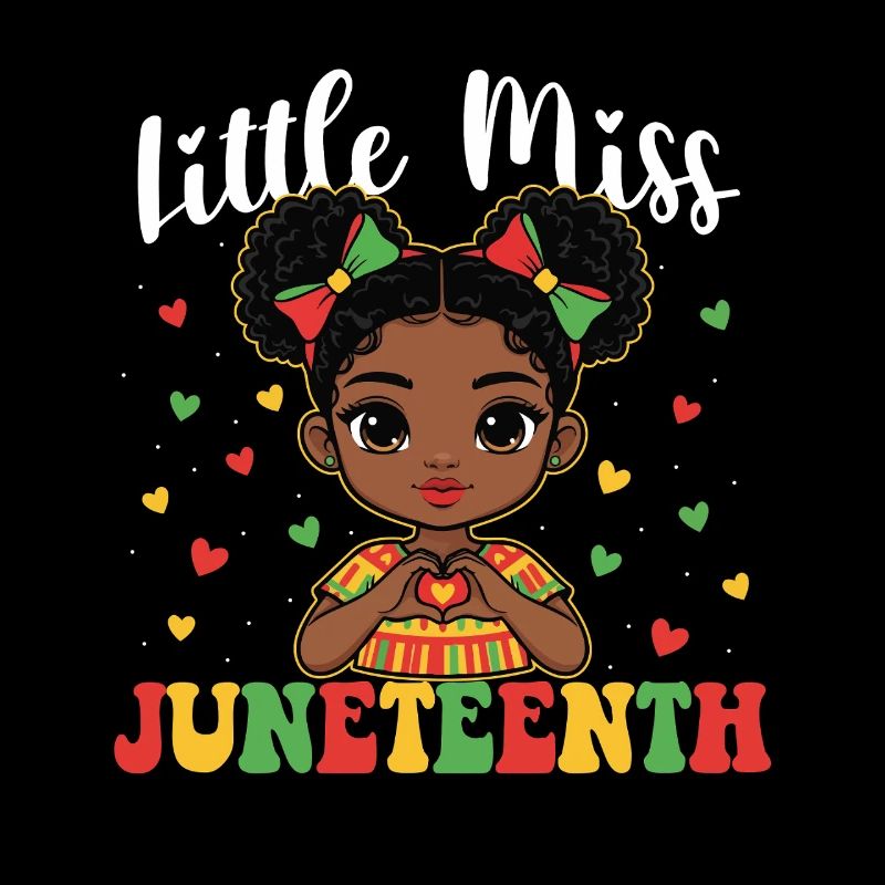Little Miss Juneteenth – Schwarzer Mädchenstolz