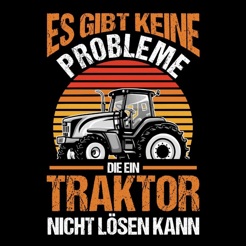 Trecker Landwirt Bauer Traktorfahrer Traktor