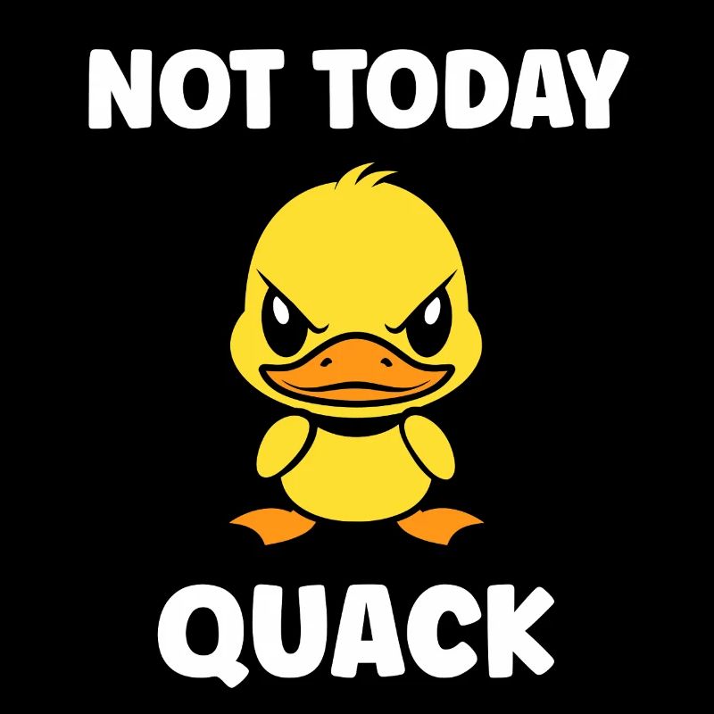 Grumpy Duck nicht heute