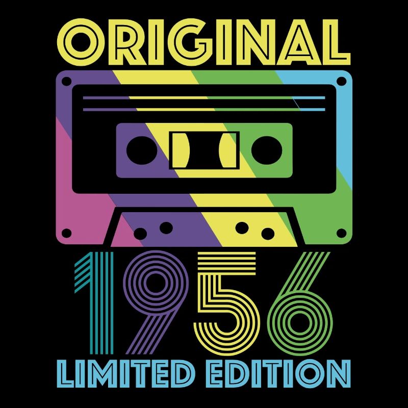 Originalkassette von 1956 70th Anniversary 70 Year Tee