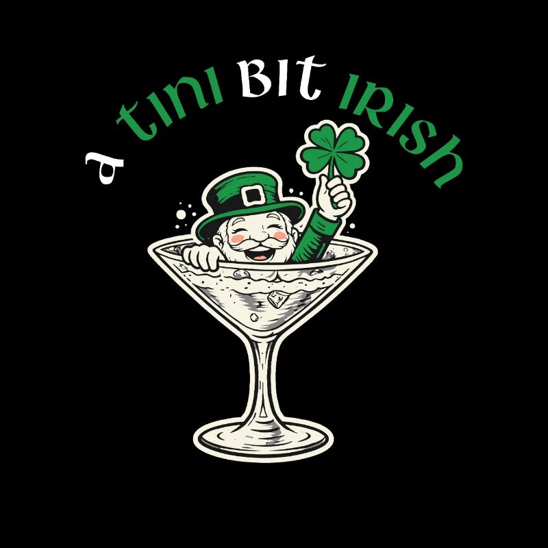 Un petit irlandais de la Saint-Patrick