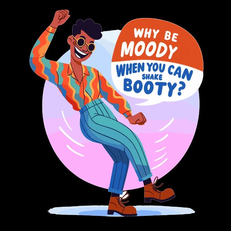Disco boogie: Why gloomy mood?