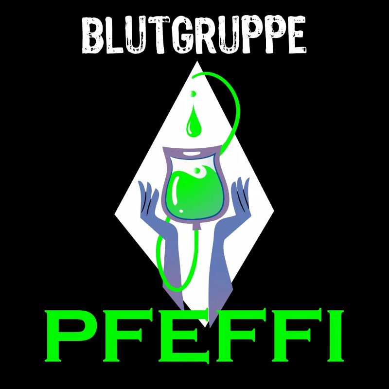 Blutgruppe Pfeffi – Pfefferminz, Suff & Spaß