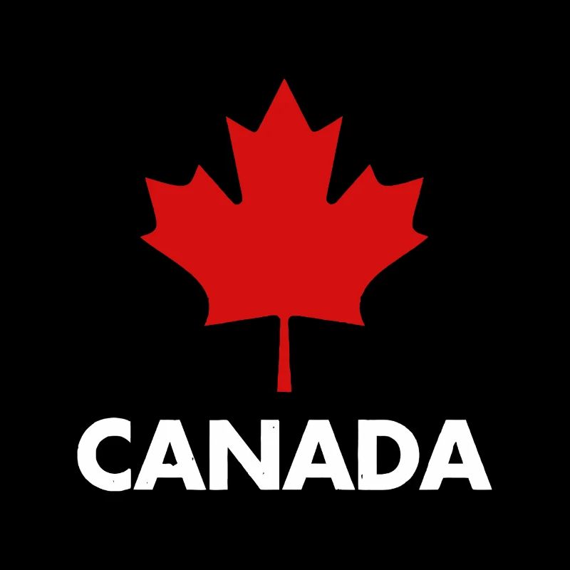 Red Maple Leaf Canada Emblem Tee